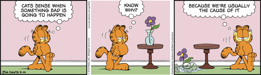 Garfield, March 14, 2019