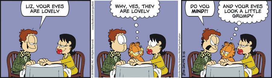 Garfield, March 15, 2019