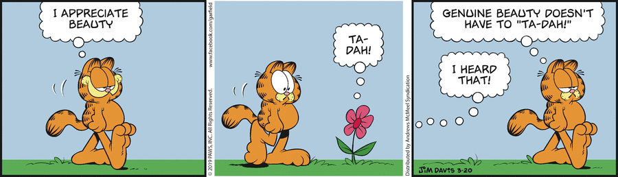 Garfield, March 20, 2019