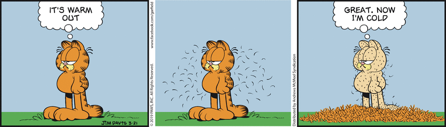 Garfield, March 21, 2019