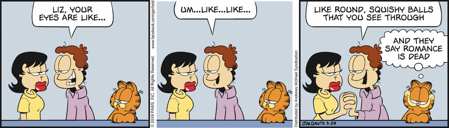 Garfield, March 29, 2019