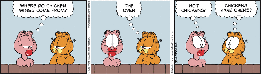 Garfield, April 5, 2019