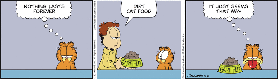 Garfield, April 6, 2019