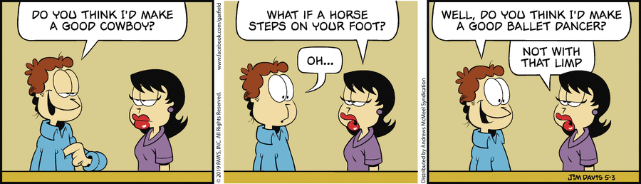 Garfield, May 3, 2019