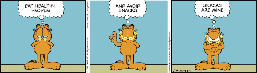 Garfield, May 4, 2019