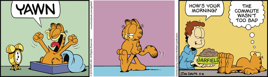 Garfield, May 6, 2019