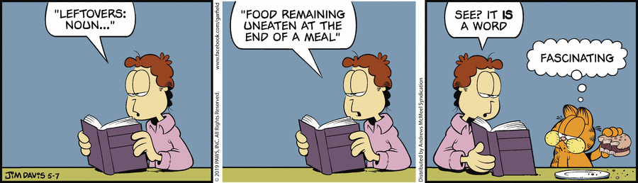 Garfield, May 7, 2019