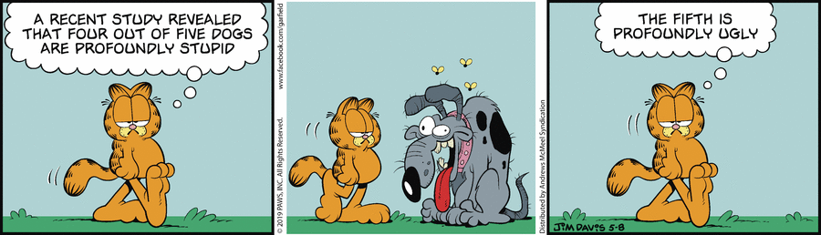 Garfield, May 8, 2019