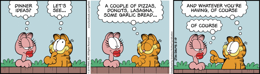 Garfield, May 10, 2019