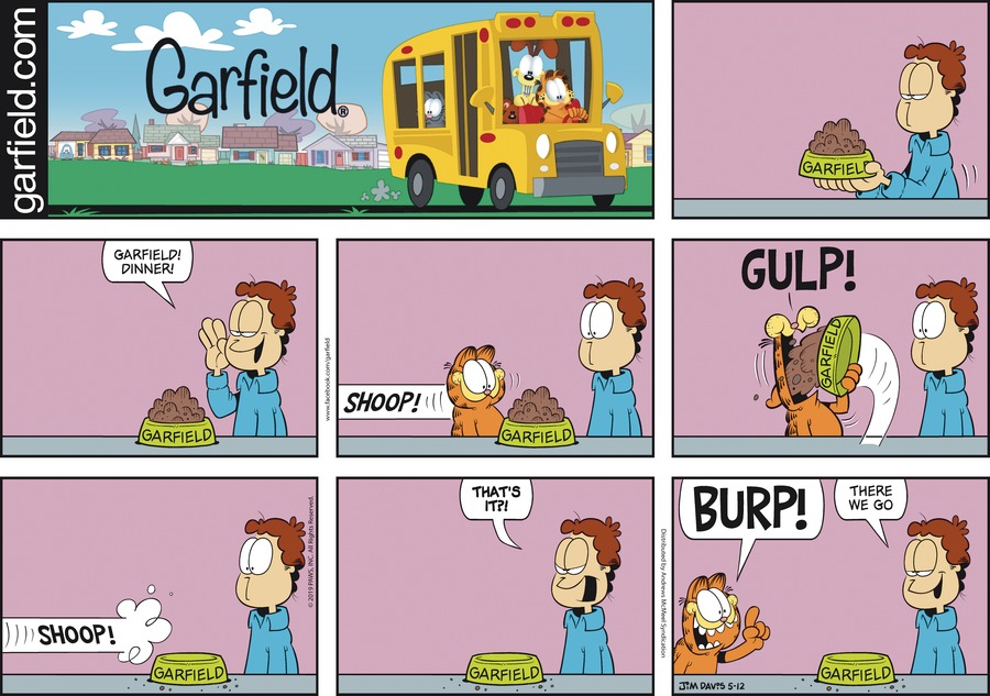 Garfield, May 12, 2019