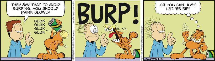 Garfield, May 16, 2019