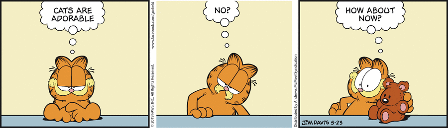 Garfield, May 23, 2019