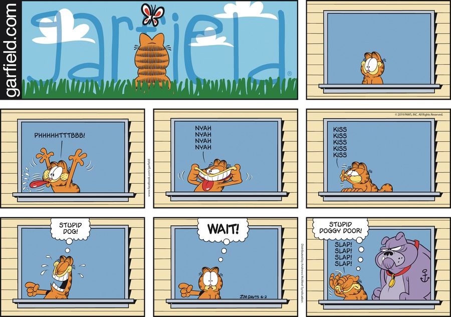 Garfield, June 2, 2019