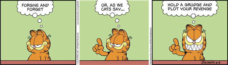 Garfield, June 8, 2019