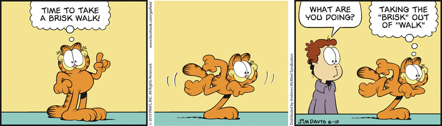Garfield, June 10, 2019