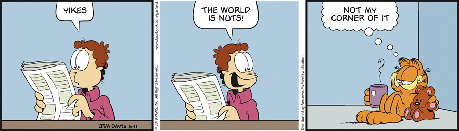 Garfield, June 11, 2019