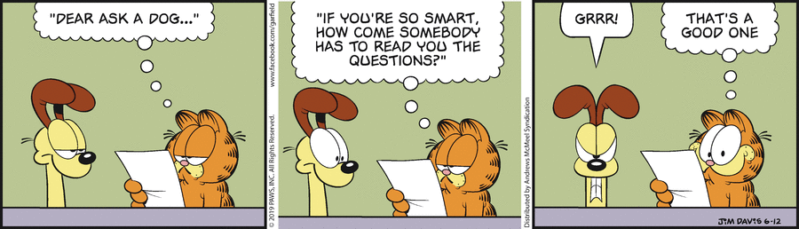 Garfield, June 12, 2019