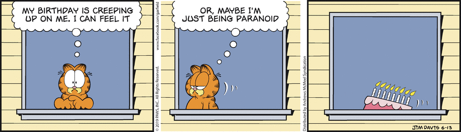 Garfield, June 13, 2019