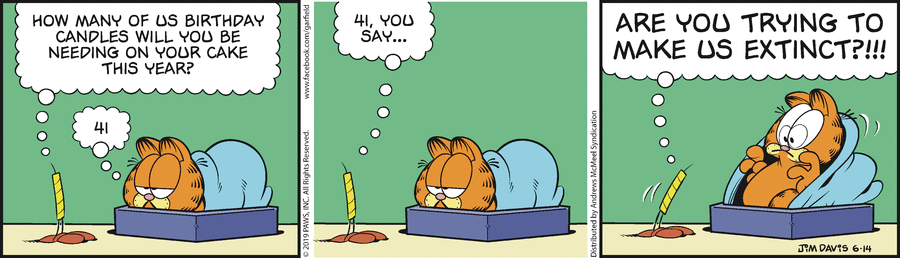 Garfield, June 14, 2019
