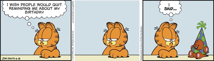 Garfield, June 18, 2019