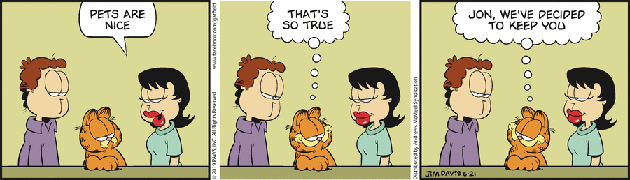 Garfield, June 21, 2019