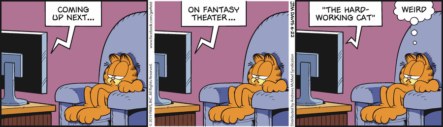Garfield, June 22, 2019