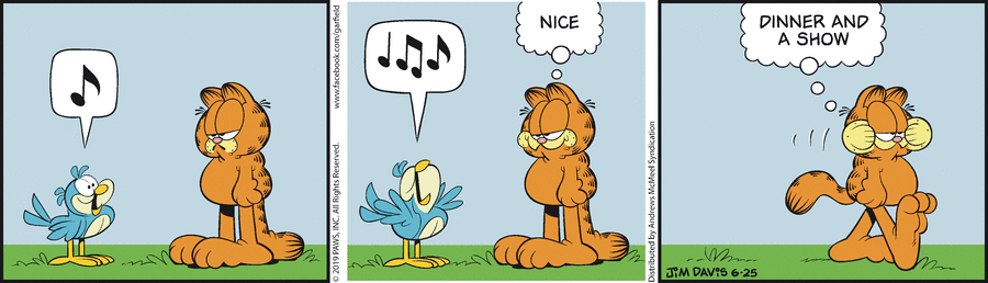 Garfield, June 25, 2019