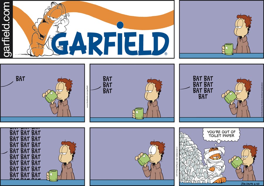 Garfield, June 30, 2019