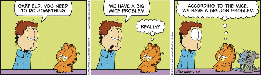 Garfield, July 2, 2019