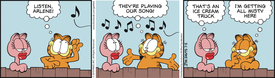 Garfield, July 5, 2019