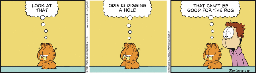 Garfield, July 10, 2019
