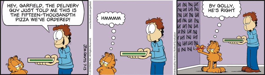 Garfield, July 13, 2019