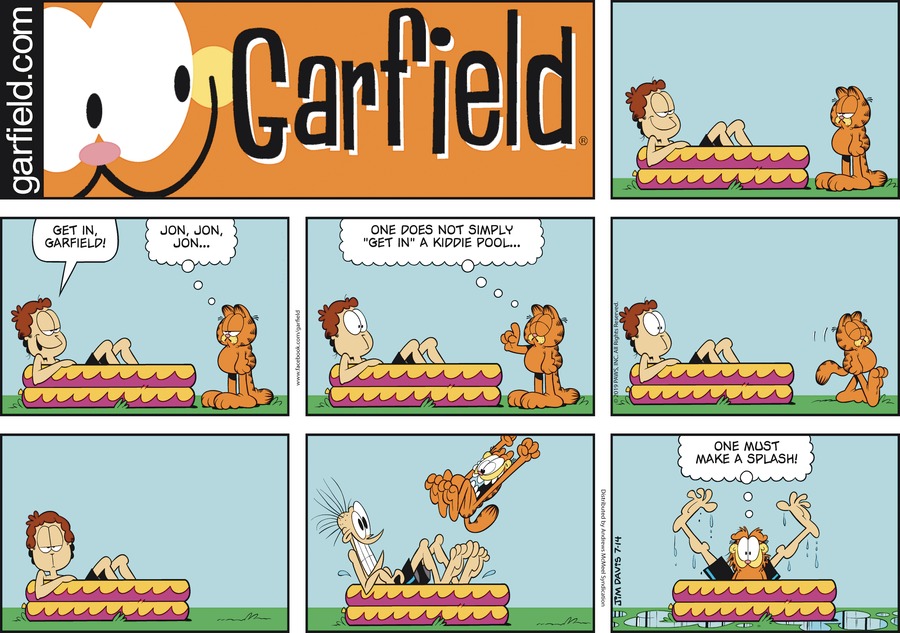 Garfield, July 14, 2019