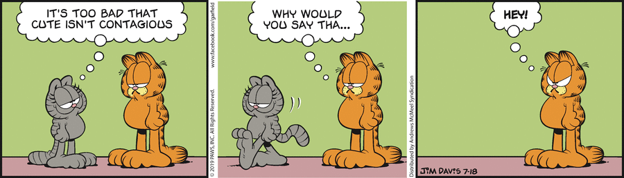 Garfield, July 18, 2019
