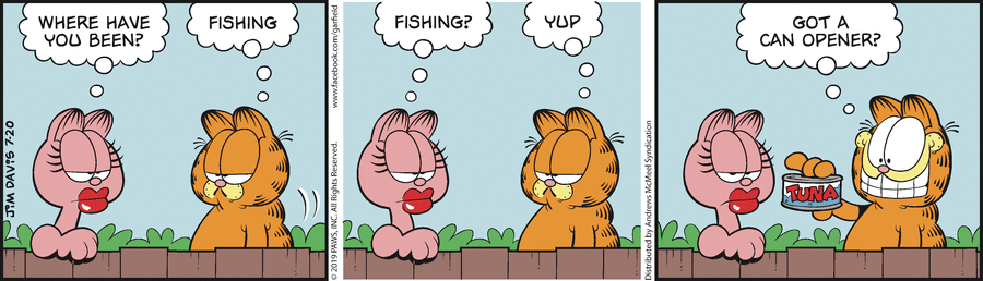 Garfield, July 20, 2019