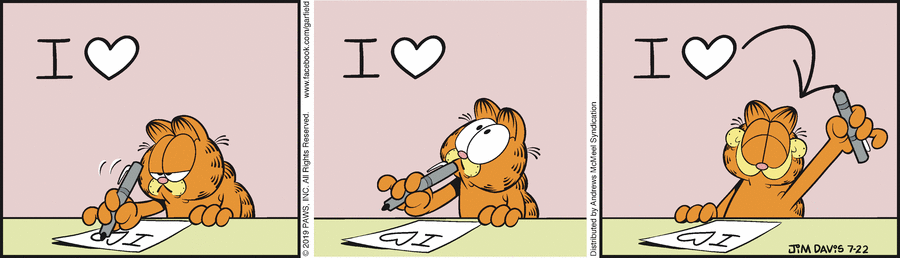 Garfield, July 22, 2019