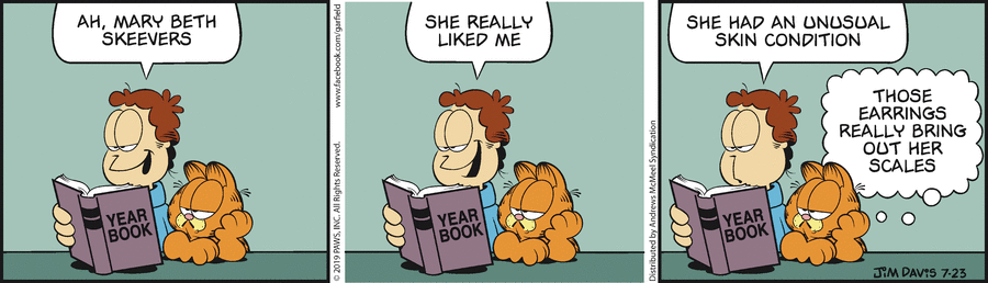 Garfield, July 23, 2019