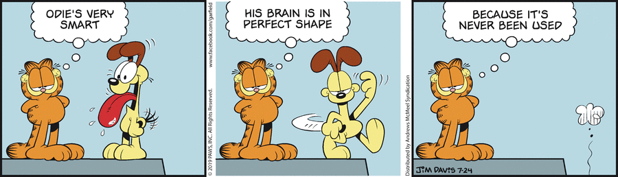 Garfield, July 24, 2019