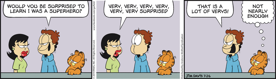 Garfield, July 26, 2019