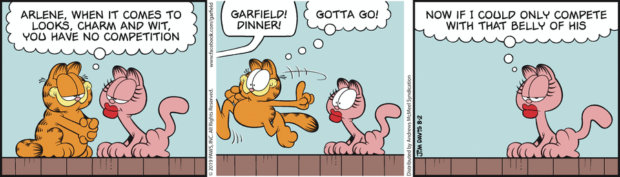 Garfield, August 2, 2019