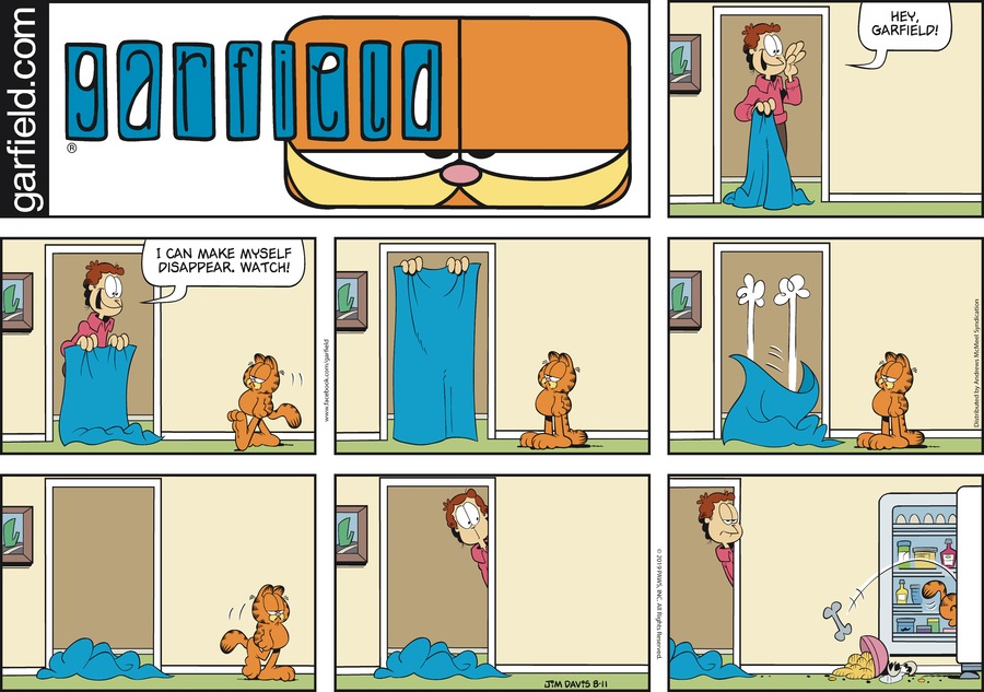Garfield, August 11, 2019