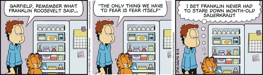 Garfield, August 13, 2019