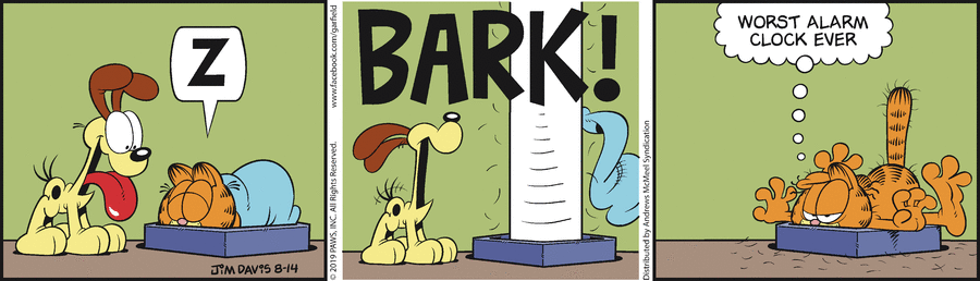 Garfield, August 14, 2019