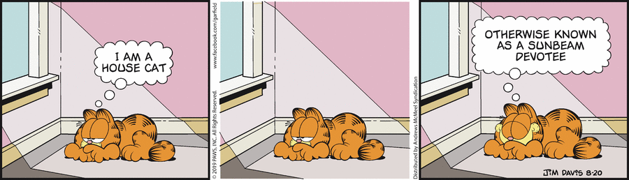 Garfield, August 20, 2019