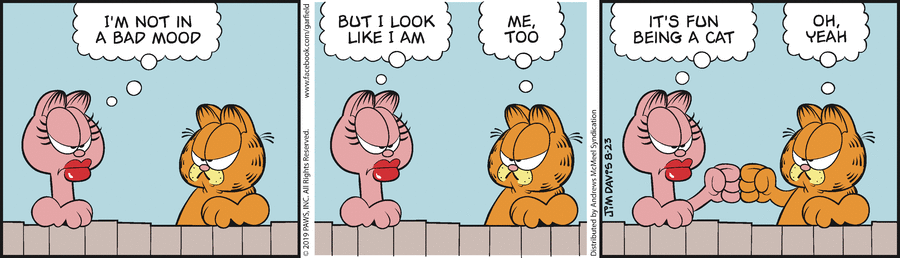 Garfield, August 23, 2019