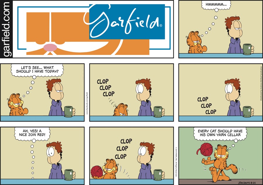 Garfield, August 25, 2019