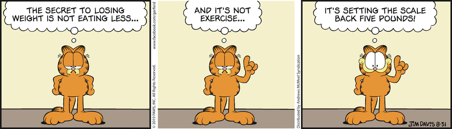 Garfield, August 31, 2019