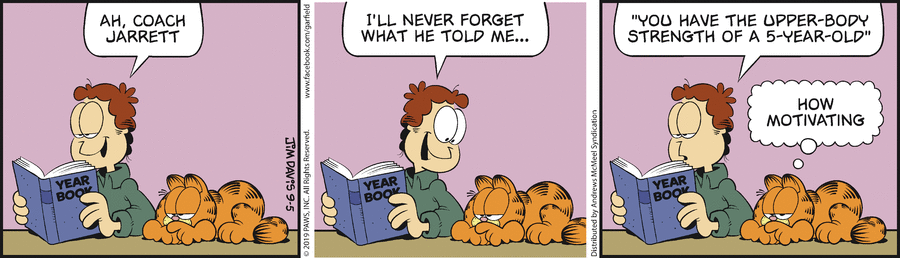 Garfield, September 5, 2019