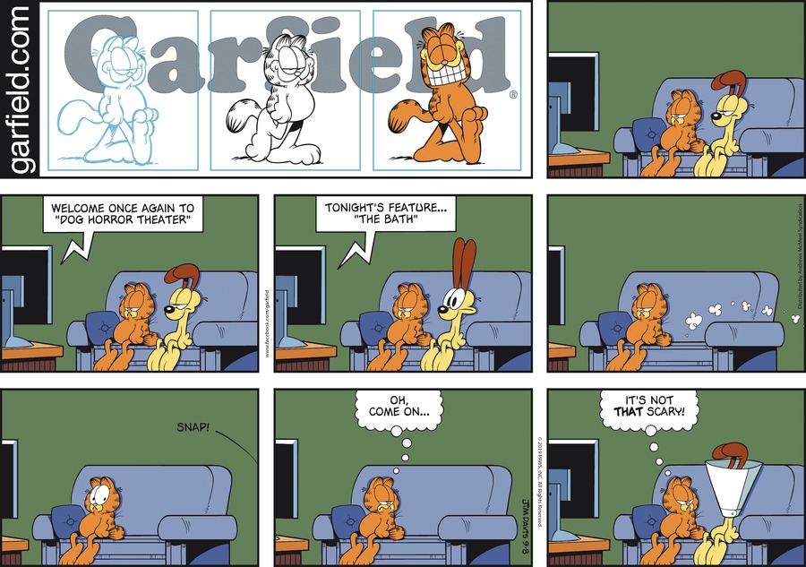 Garfield, September 8, 2019