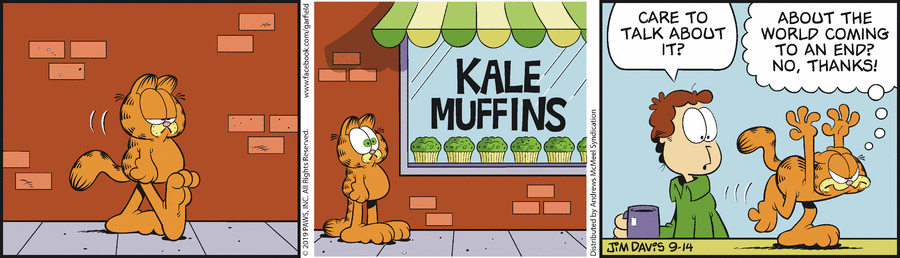 Garfield, September 14, 2019